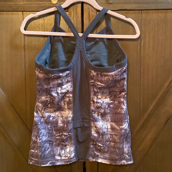 Lululemon🍋Power Y Tank UJJAYI Manifesto Mantra - Picture 2 of 5